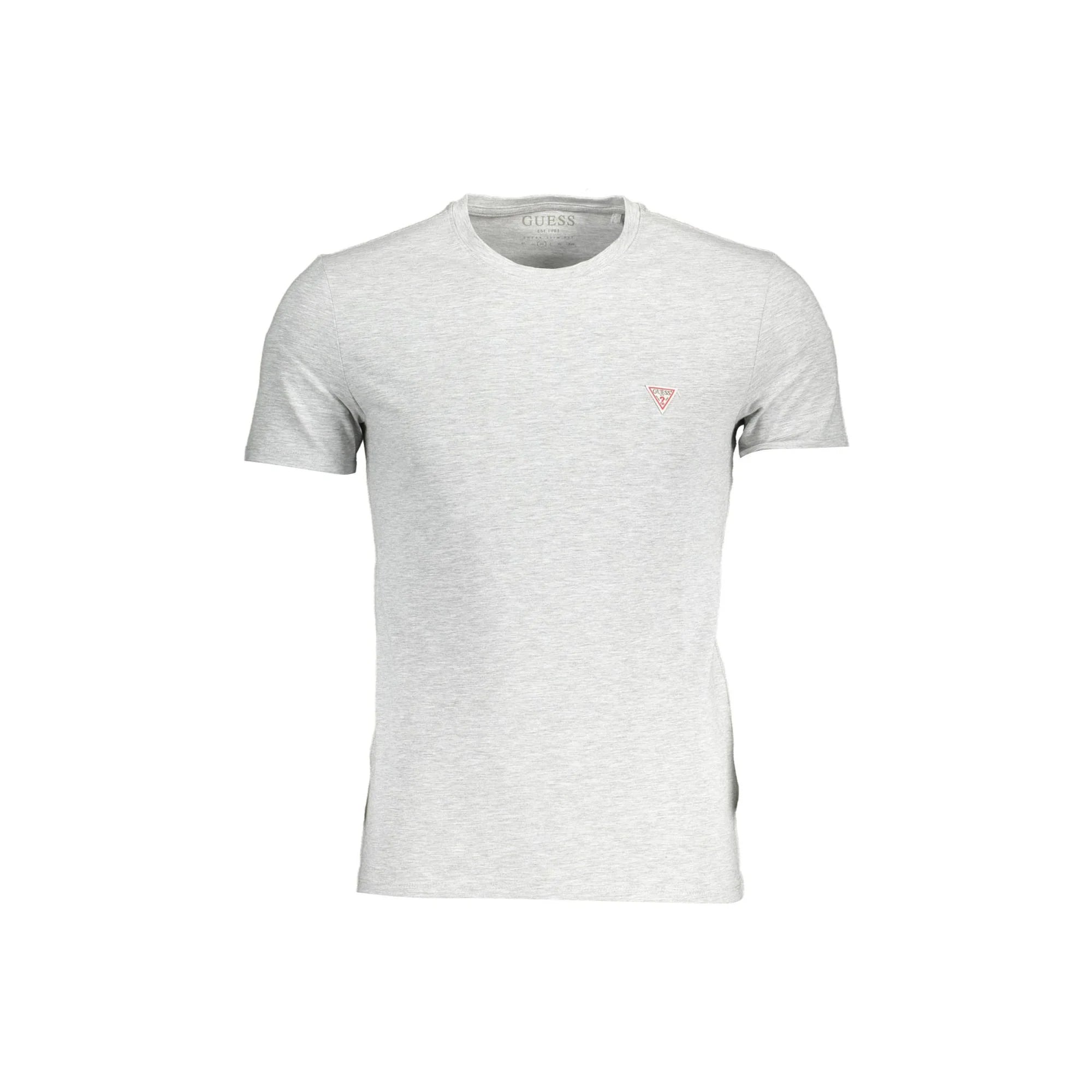 Guess Jeans T-Shirt Maniche Corte Uomo Grigia Logo Grigio - foto prodotto